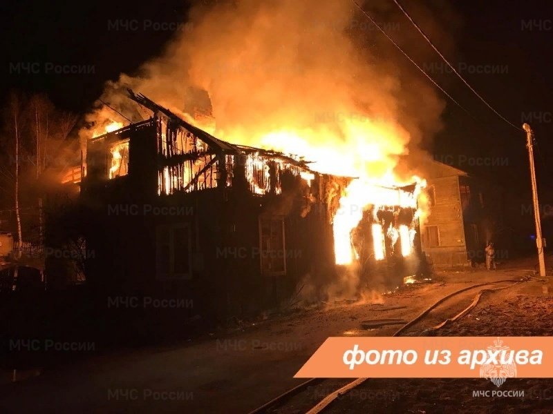 Пожарно-спасательные подразделения Ленинградской области ликвидировали пожар в Киришском районе